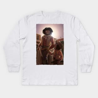 Worf and Alexander Kids Long Sleeve T-Shirt